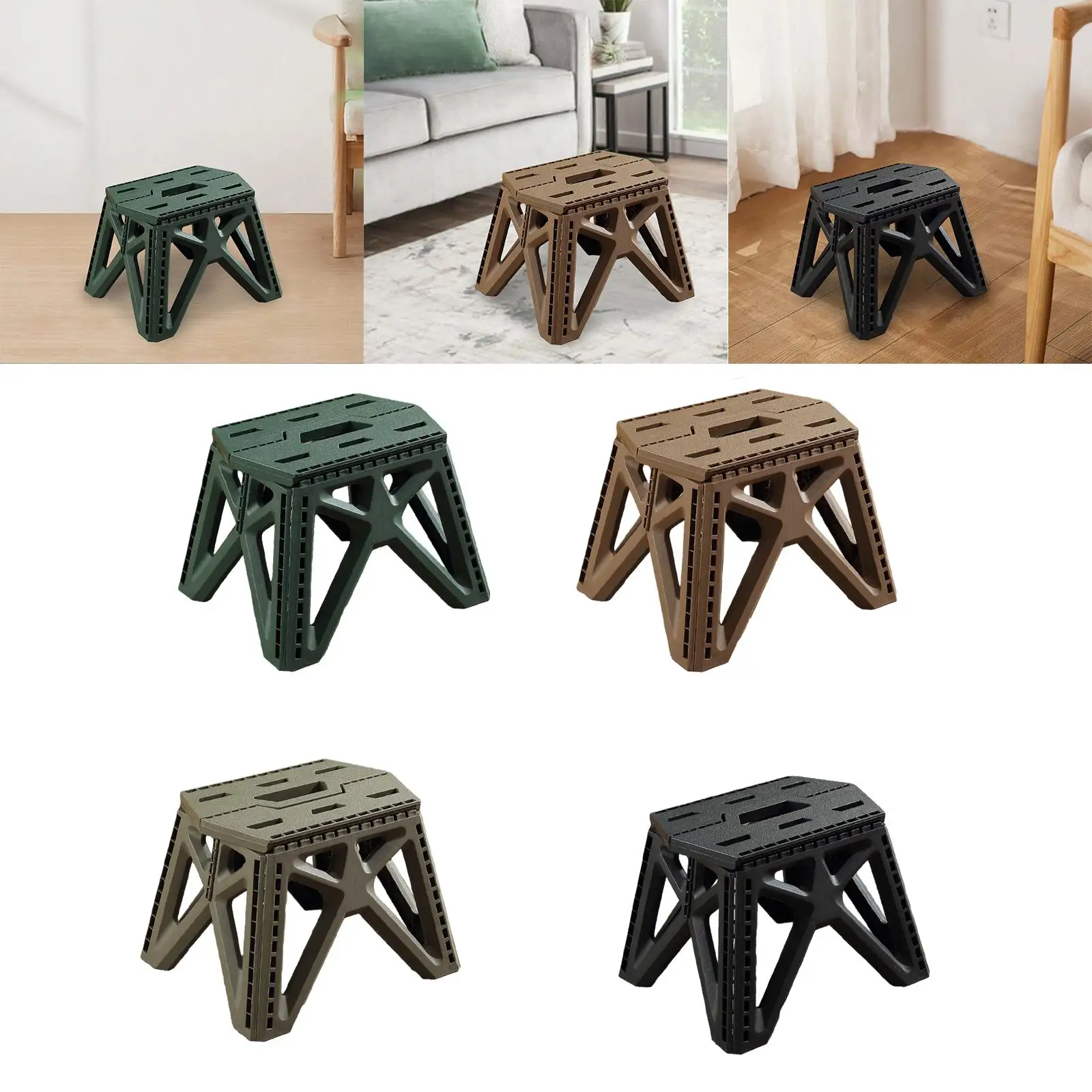 Folding Camping Stool, Camping Chair, Outside Ultralight Foldable Stool, Camp Stool for Fishing Garden Backpacking Beach Folding Camping Stool, Camping Chair, Outside Ultralight Foldable Stool, Camp Stool for Fishing Garden Backpacking Beach