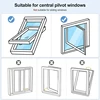 Roof Window Air Conditioning , White And Waterproof Window For Mobile Air Conditioners 5