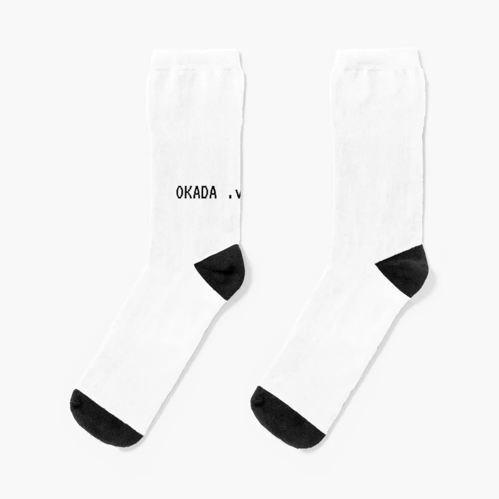 Okada .vs. Omega 8bit Socks tennis non-slip soccer stockings men socks cotton high quality Male Socks Women's 10pcs pic10f202t i ot sot 23 6 smd 8bit microcontroller mcu 75kbf 24rm 4i o ind temp no adc