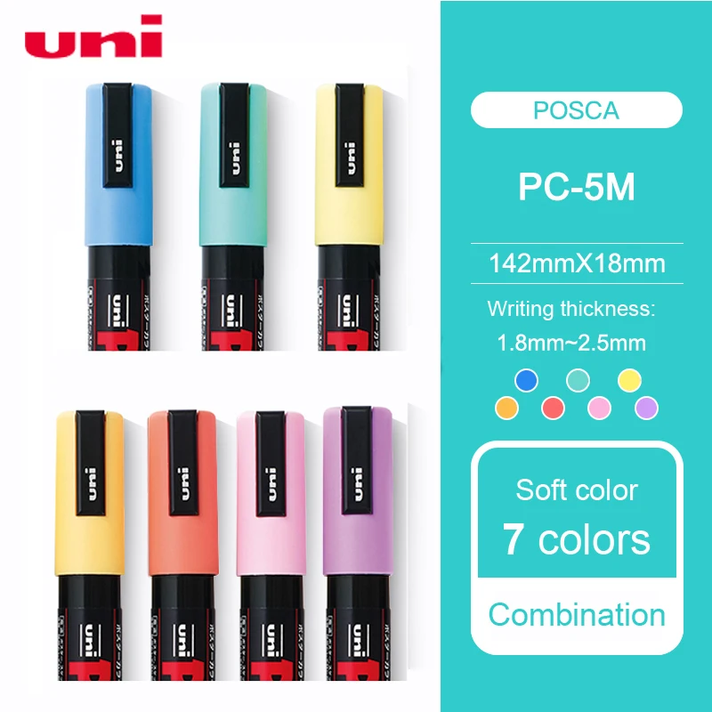 Uni POSCA PC-5M / 29 Colores - Mona Papelería
