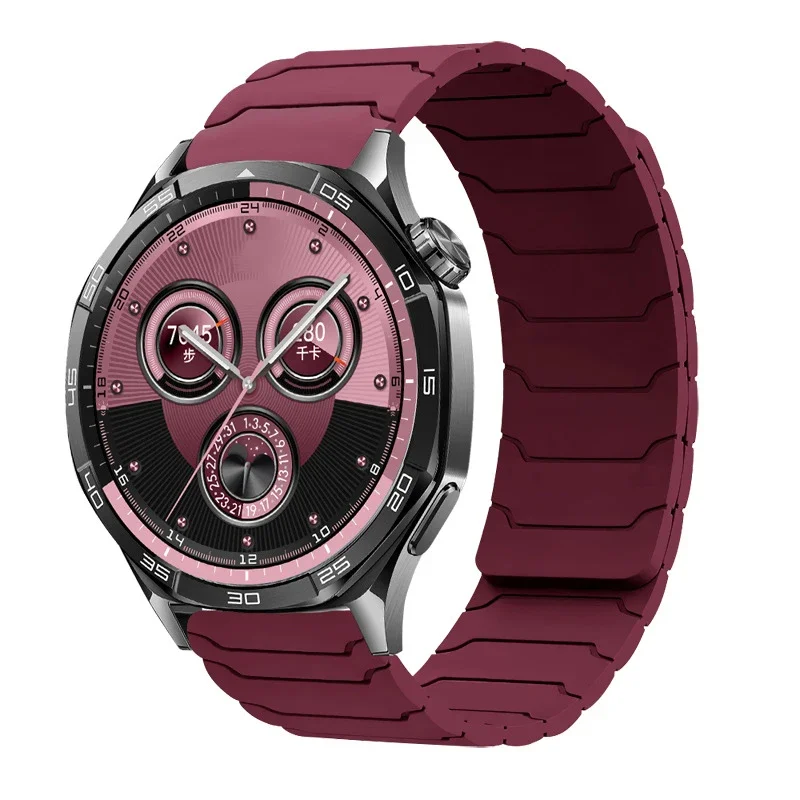 Magnetic Silicone Sport Watch Strap - 20mm/22mm