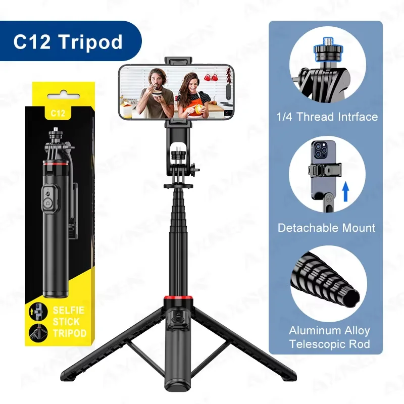 C12 Selfie Tripod