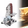 Mini Electric Abrasive Belt Machine With Power Supply DIY Polishing Machine Grinding Machine Fixed Angle Sharpening Machine 5