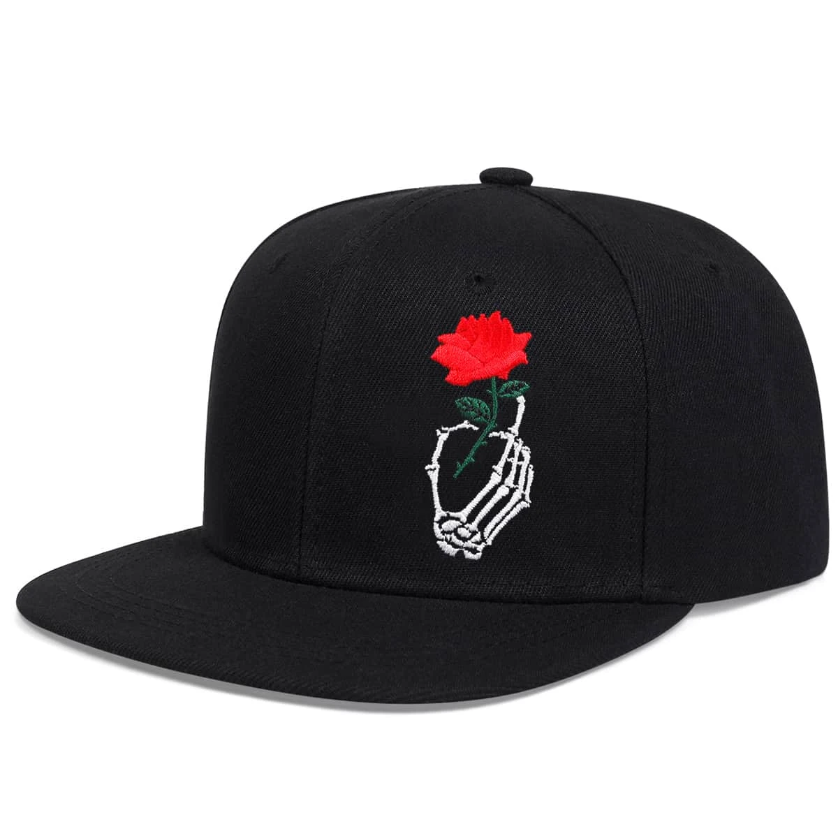 Skeleton Fingers Embroidered Cap – Unisex Hip-Hop Hat 5
