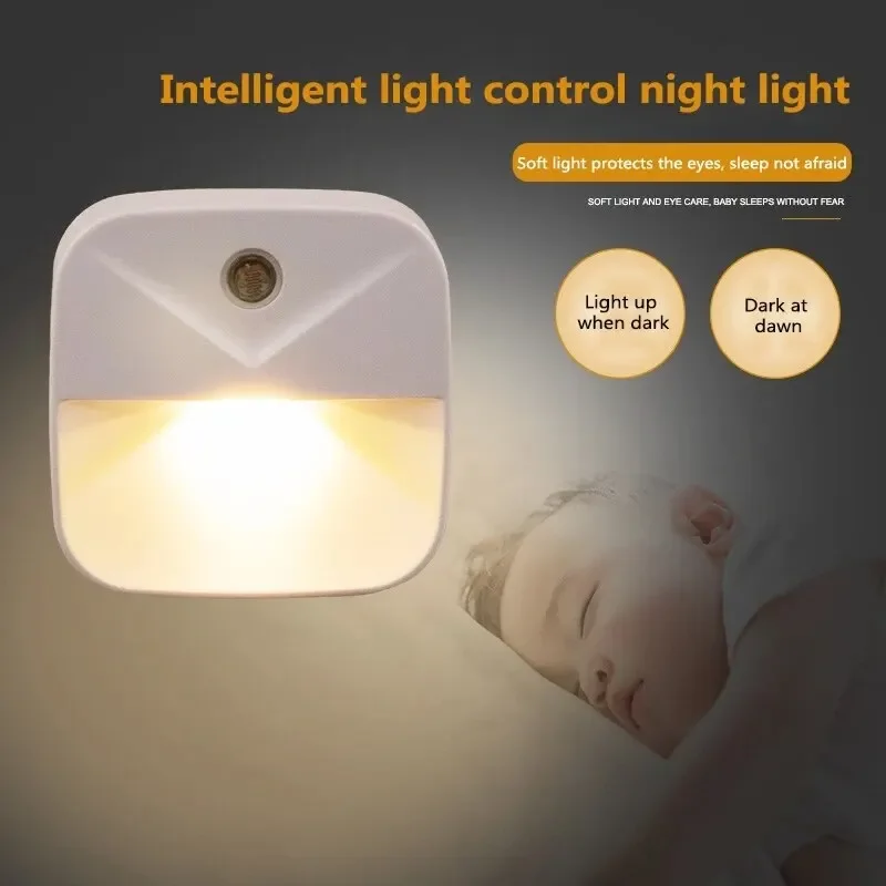 Smart LED Night Light with Wireless Sensor, EU Plug-In