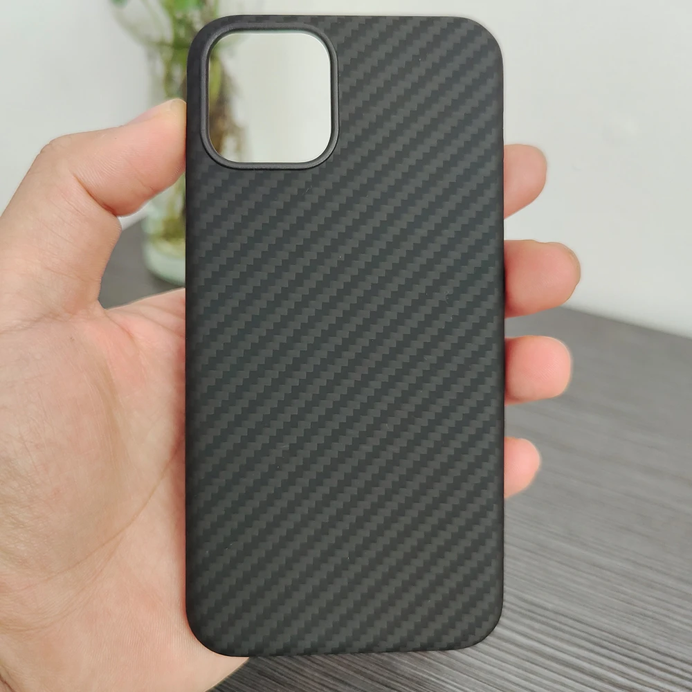 

100% чехол для телефона из арамидного волокна для iPhone 11 Pro, минималистичный Ультратонкий чехол из углеродного волокна, чехол для iPhone 11Pro
