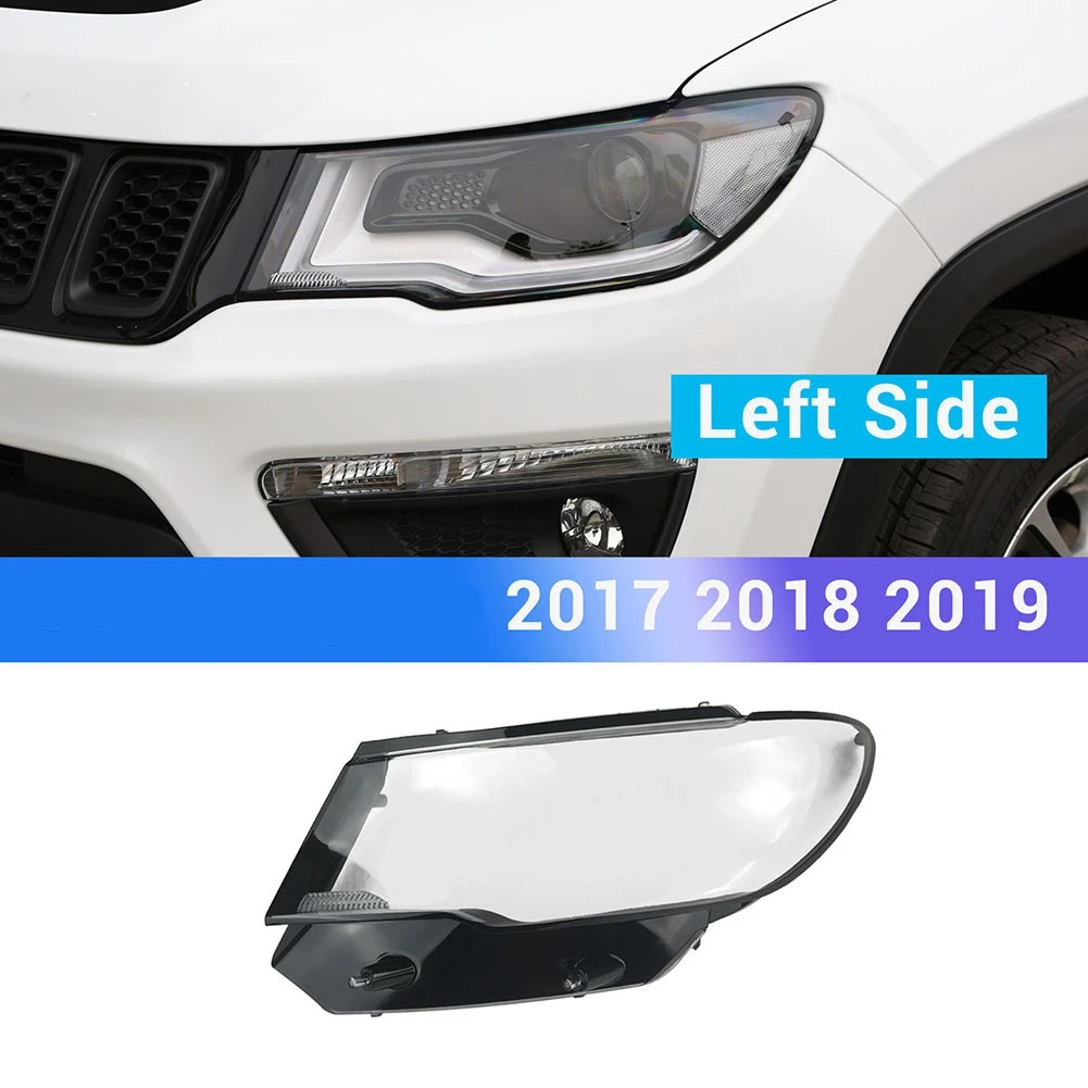 

Автомобильная Передняя Крышка для объектива для Jeep Compass 2017 2018 2019 с левой стороны