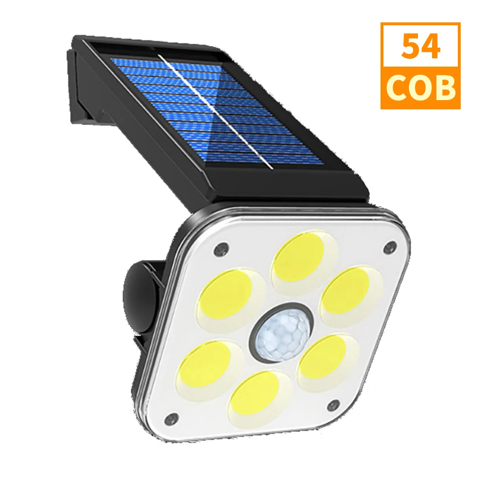 48 54 SMD LED Outdoor Solar Light Eco-friendly No Electricity Charge Automatic Charging and Lighting Christmas Garden LED Lights mppt boost solar charge of controller 24v 36v 48v 60v 72v voltage of boost charging controller of 300w 400w can be set