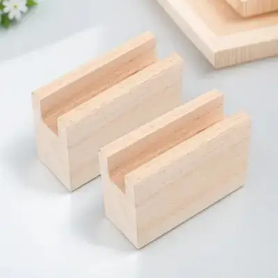2개입 원목 침대 높이 조절기, 안정적인 가구 높이 조절기 (침대, 테이블, 책상, 의자, 소파, 테이블 다리 높이 조절 블록)