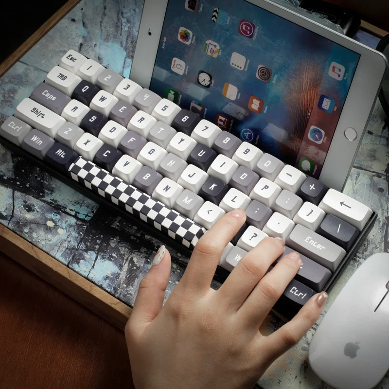 PBT, Dye Subbed, 1.75U, 2U Shift Espessura