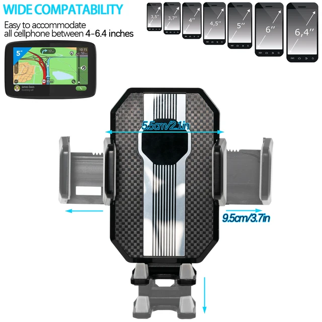 360° Rotation Universal Car Phone Holder – Dashboard, Windshield, and Trunk Mount Mobile Stand for Smartphones & GPS Devices 6