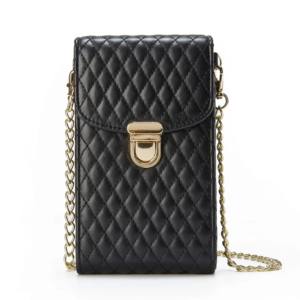 

Women's Handbag Crossbody Phone Bag Small PU Leather Messenger Bags For Lady Shoulder Wallet Pouch Coin Purse Card Holder