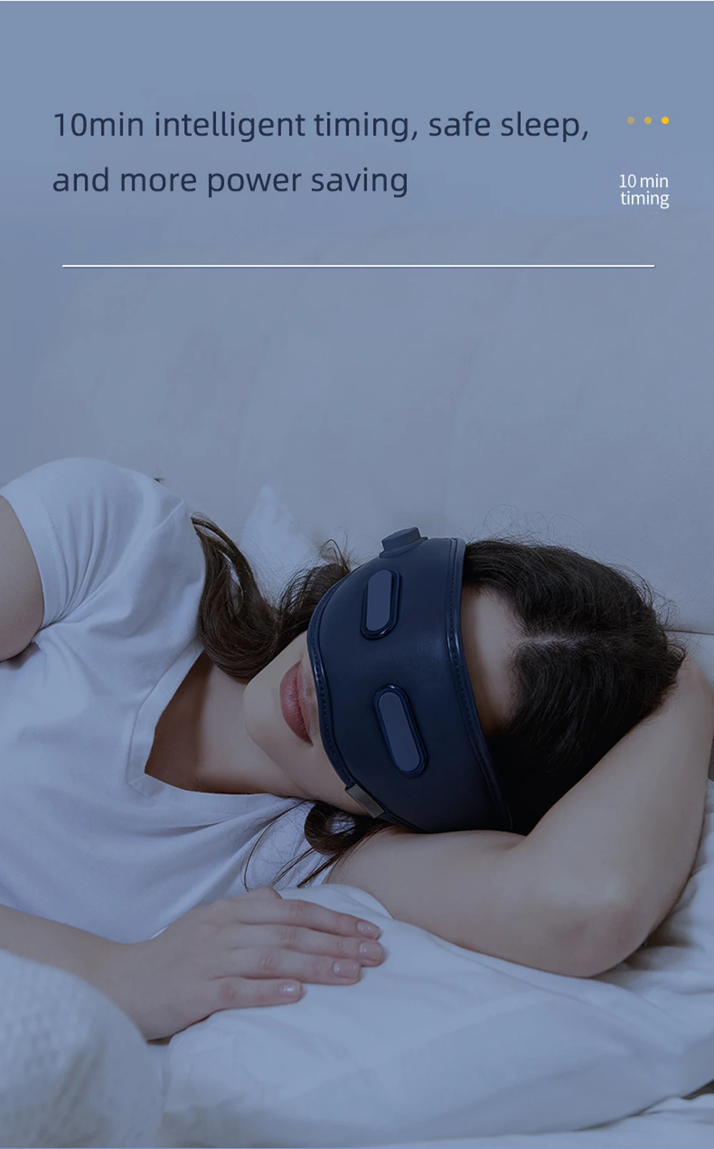 Smart Eye Massager – Rechargeable Heated Eye Massage Instrument