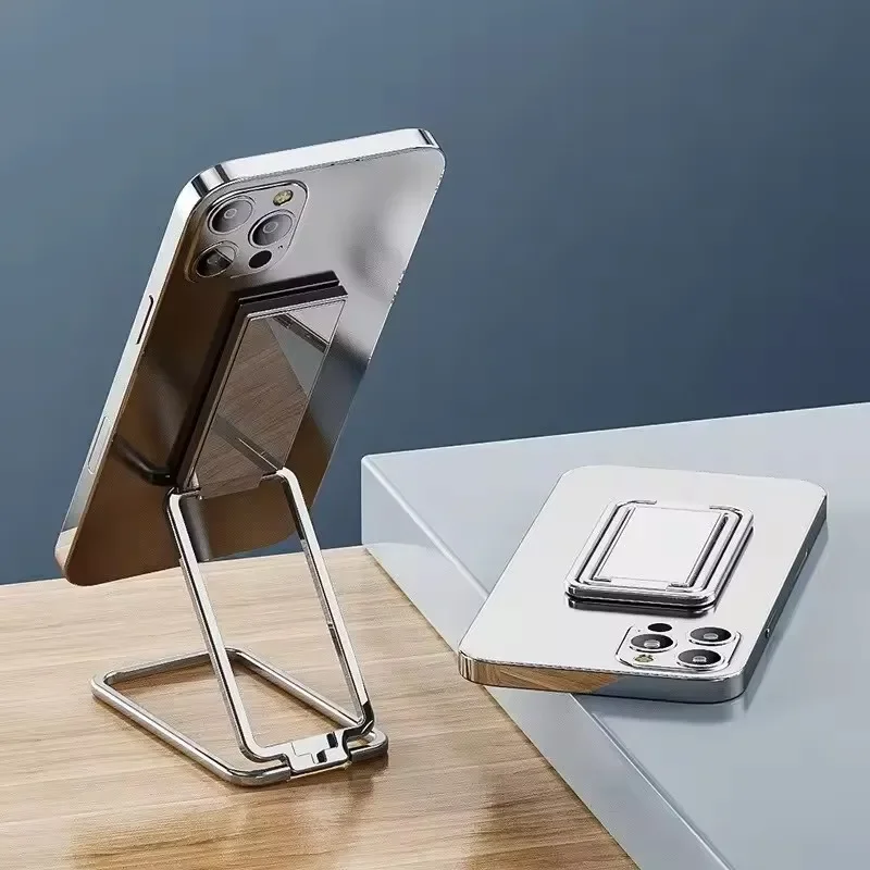 Universal 360° Rotating Metal Phone Ring Holder & Foldable Stand
