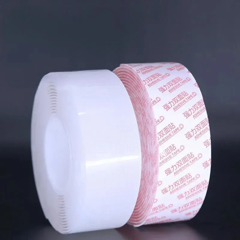 tesa Powerbond TRANSPARENT - Nastro Biadesivo Trasparente - Resistente ai raggi UV, per fissaggio di oggetti in vetro