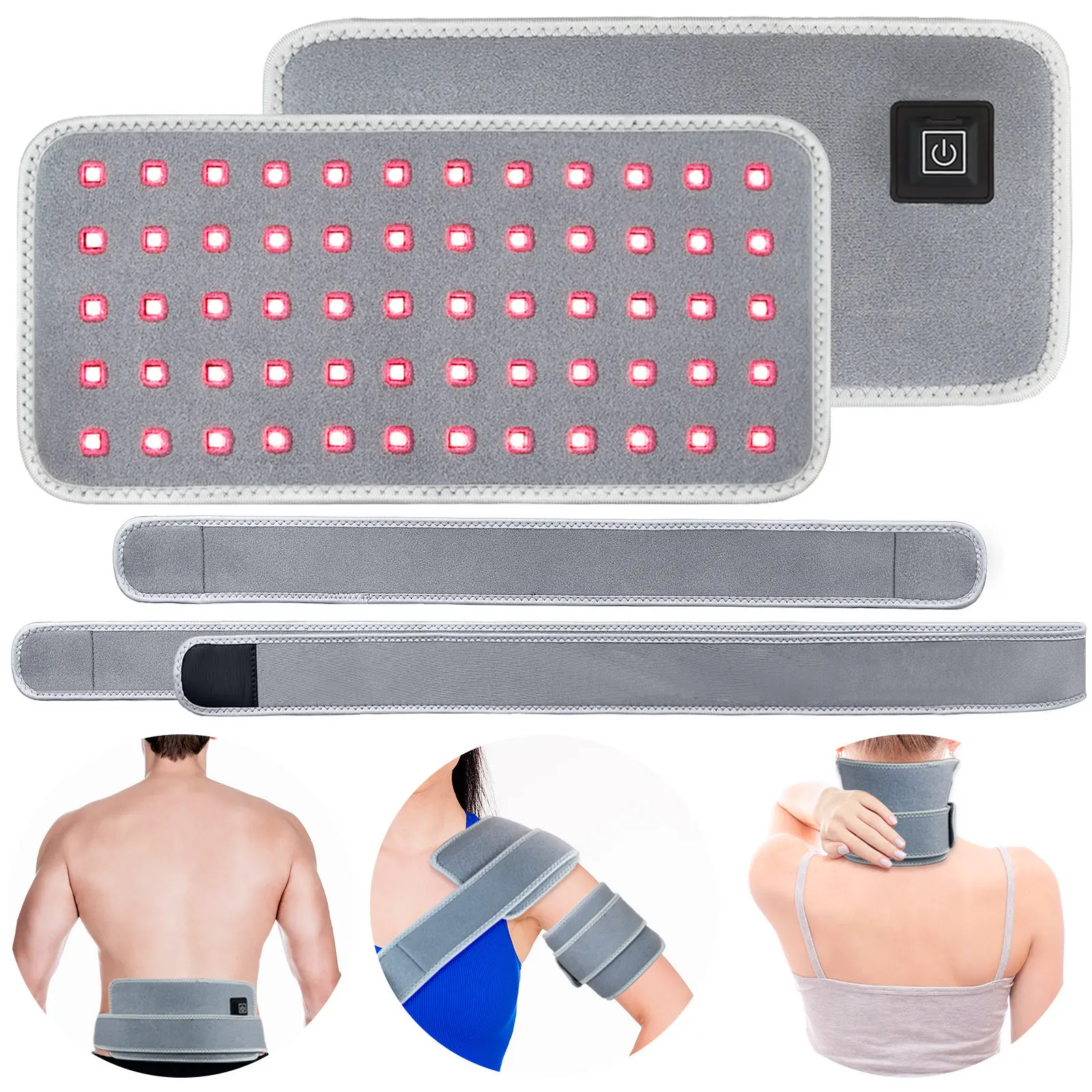 

Infrared Therapy Pad Relieve Lumbar Disc Herniation and Lumbar Disc Herniation Compact and Portable, Promoting Blood Circulation
