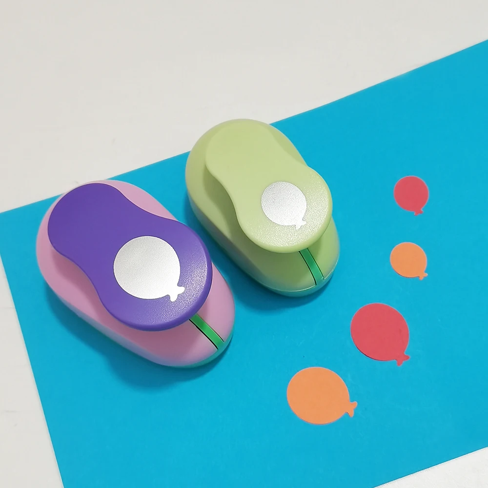 Balloon (5/8",1") craft punch children manual party globo hole punches cortador de papel de scrapbook Balao shaped puncher