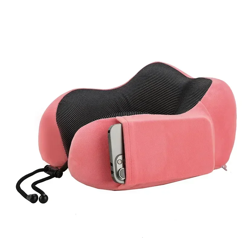 New Soft Travel Pillow U Shaped Travel Healthcare Memory Foam Neck Cervical Airplane Pillow Neck Cushion 2025 Floor cushion Neck 3