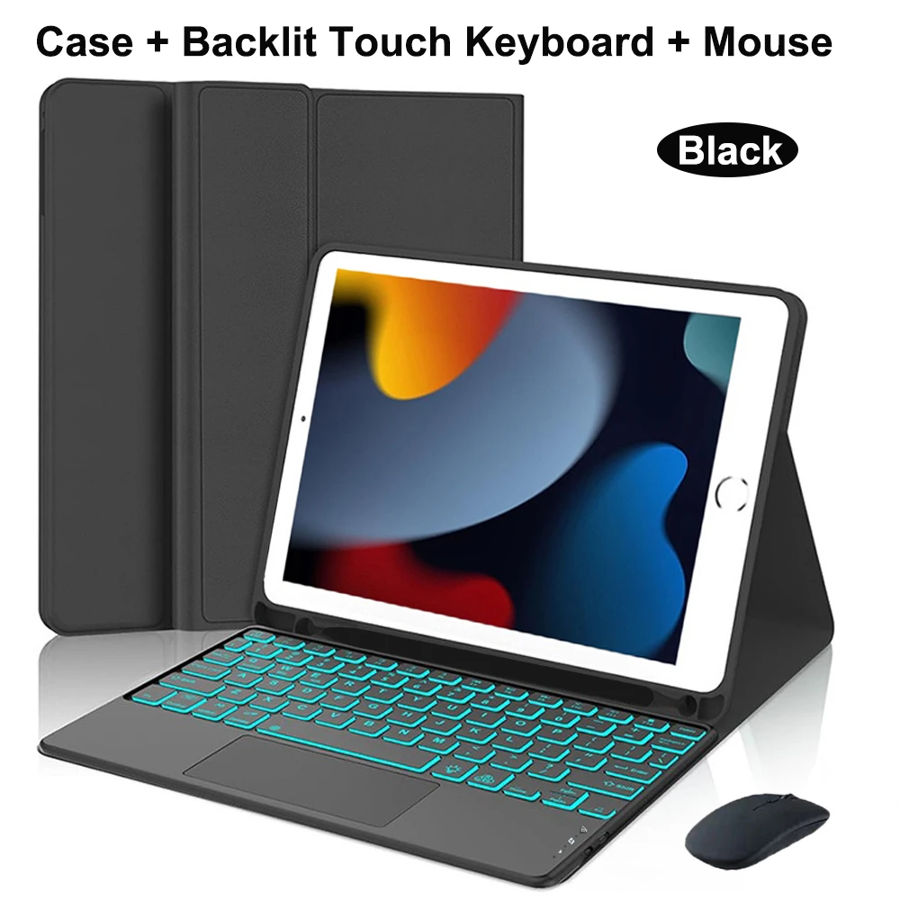 Premium Bluetooth Keyboard Case with Magnetic Cover