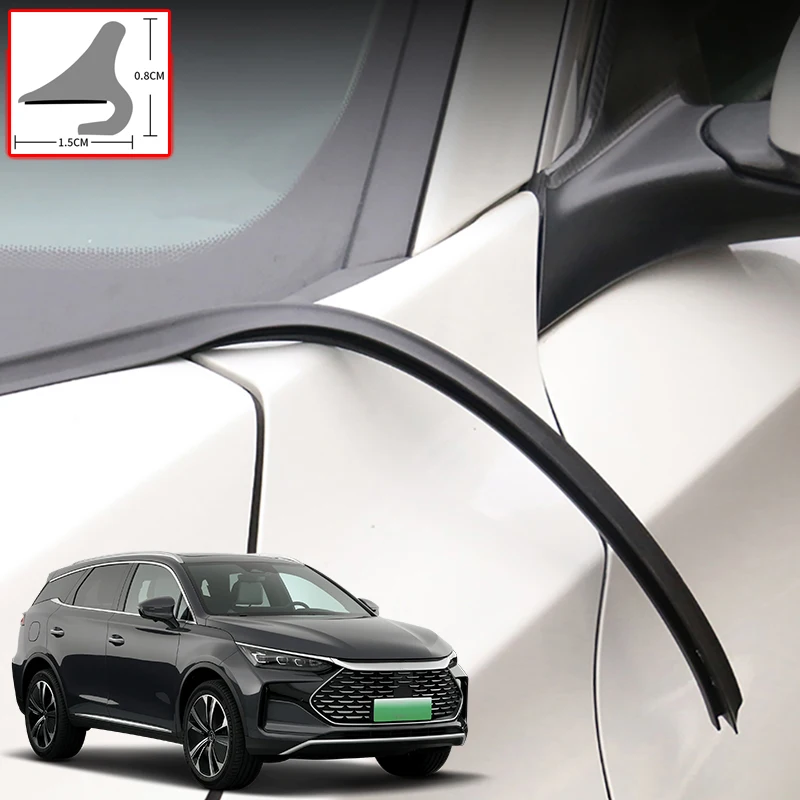 

Автомобильная резиновая уплотнительная полоса для BYD TANG 2018-2022, наполнитель для спойлера, ветровая полоса, наклейка, автомобильные аксессуар...