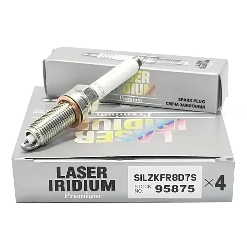 4/6pcs SILZKFR8D7S 95875 Laser Iridium Spark Plug for Mercedes-Benz