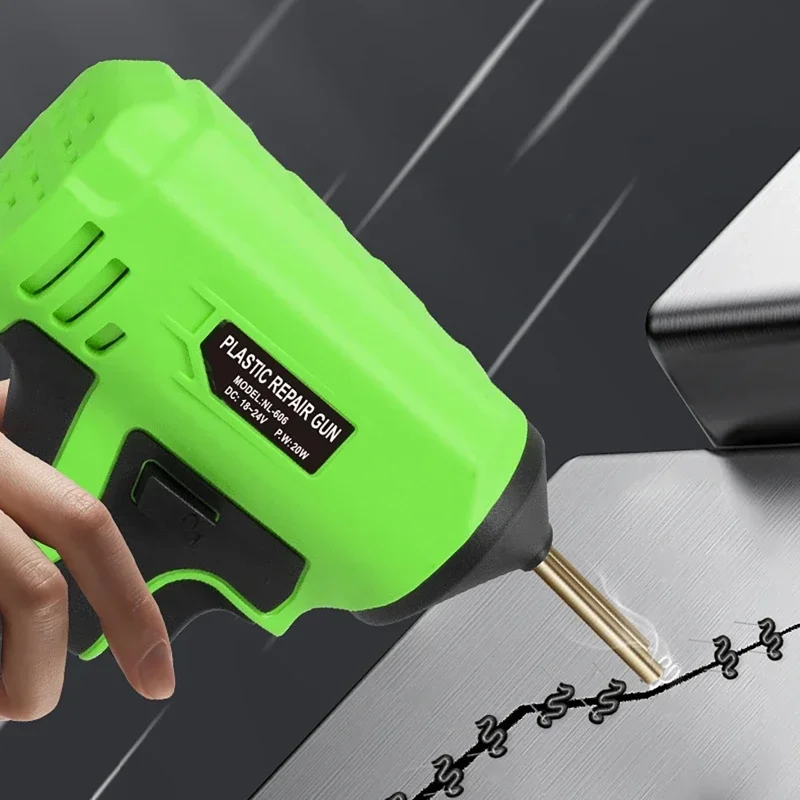 Plastics Welding Machine For MAKITA DEWALT Interface Car Panel Crack Repairs Kit Thermal Cutting Hot Stapler Plastic Repair Tool 5