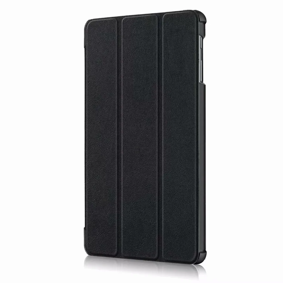 Trifold Magnetic PU Leather Hard Stand Cover