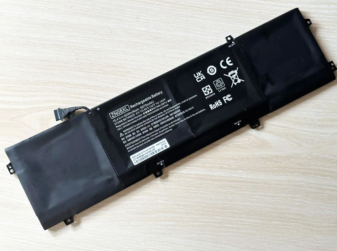 907584-850, Estudo ZBOOK, G4, 92WHR, 907428-2C1, HSN-C02C, ZN08XL, HSTNN-DB7U