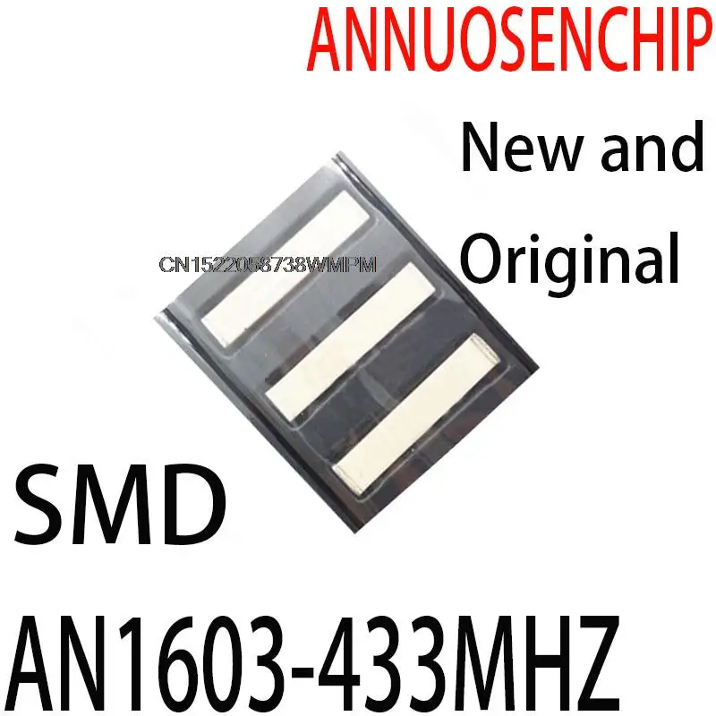 Free shipping 5PCS New and Original 433M 868 916MHZ AN1603 433M AN1603 ...