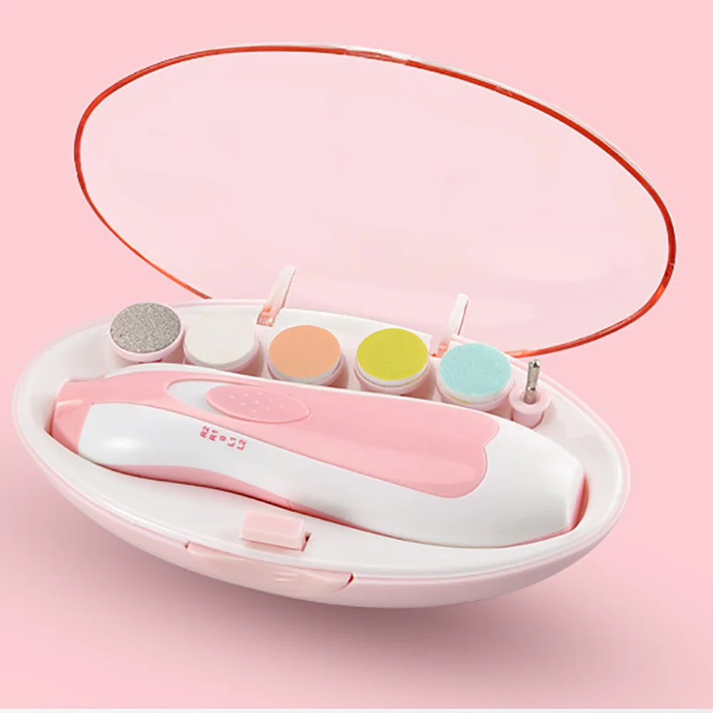 Nail Care Kit Nail Trimmer Nail Grinder Electric Baby Nail Trimmer Kid Nail Polisher Tool
