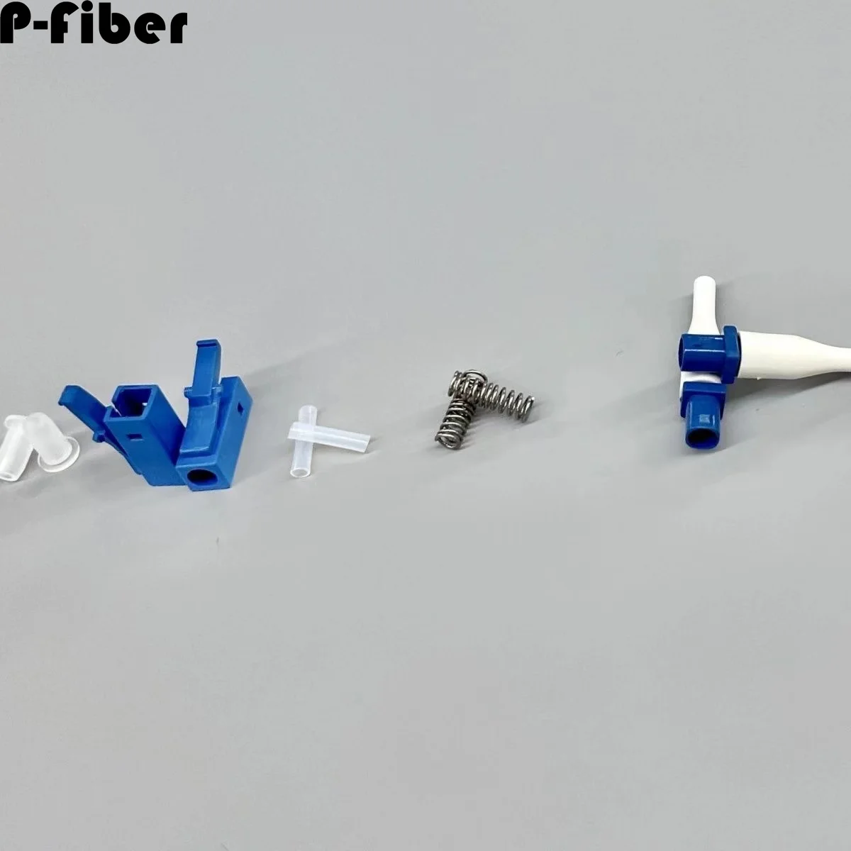 Connector Kit para Habitação Dust Cap Boot Peças de Fibra Óptica Blue Housing Primavera Acessório Single Mode 1000 Pcs lc - Image 4