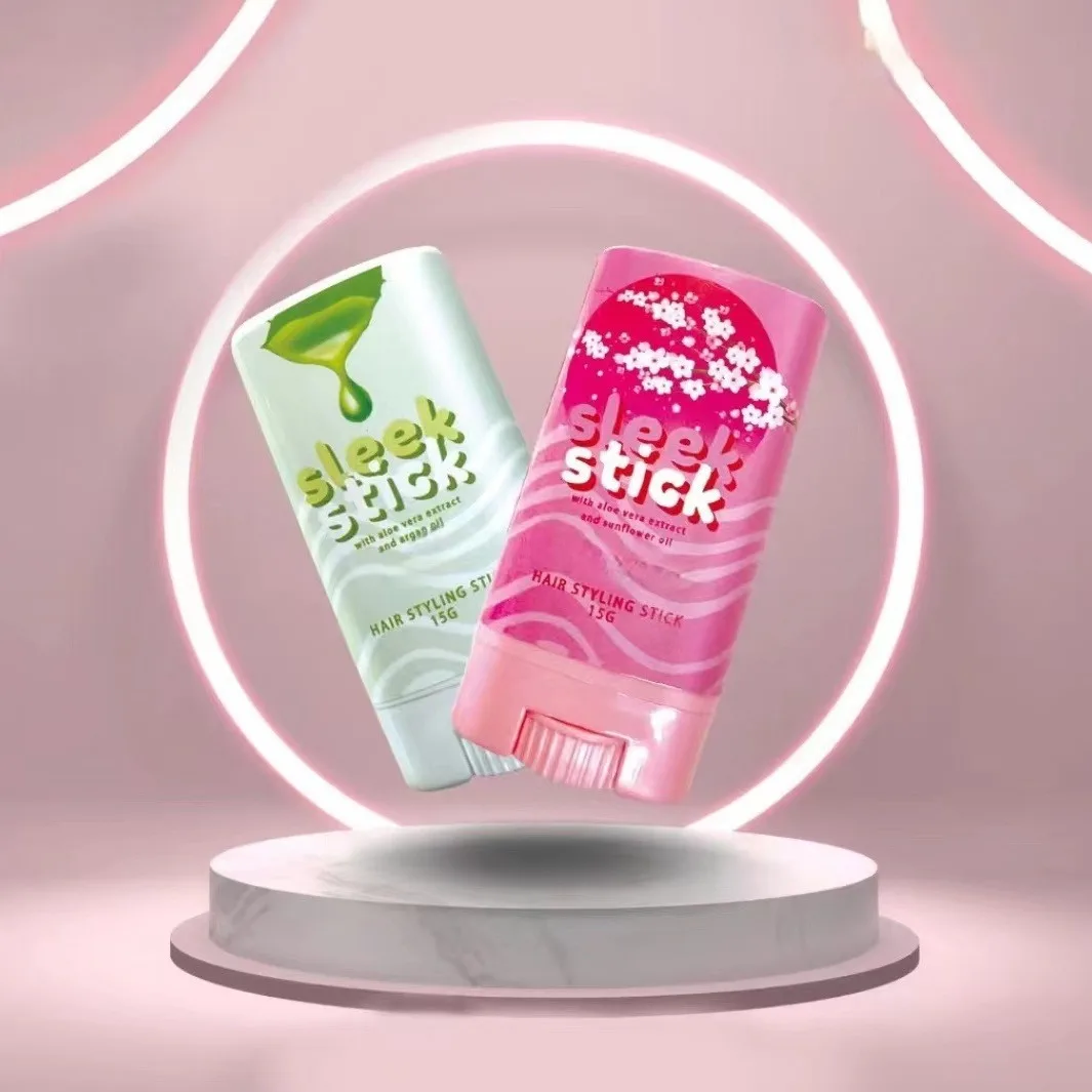 

15g Hair Styling Stick Gel Cream Broken Hair Artifact Styling Hair Frizz Fixed Fluffy Children Men Women Styling Wax Sleek Stick