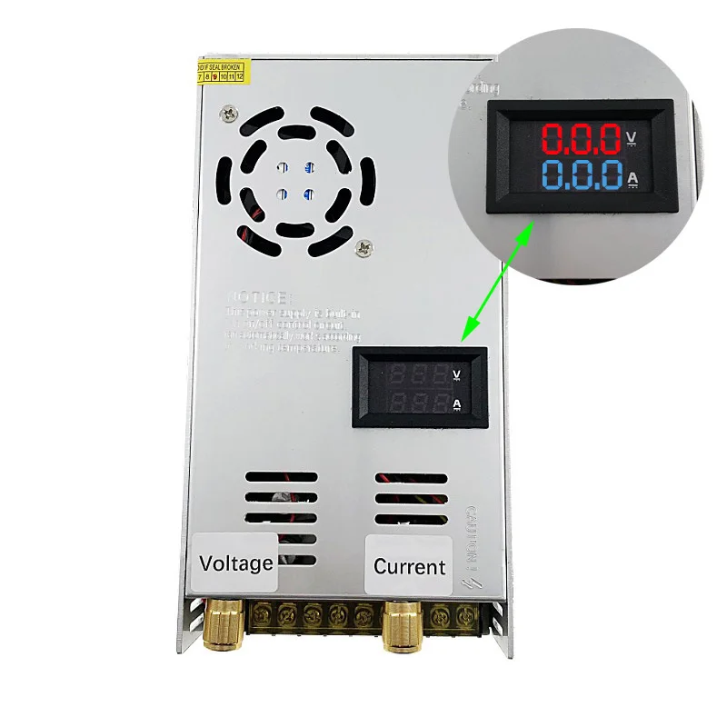 0-12V 볼트 DC 전원 공급 장치 LED 드라이버 AC 220V 12V 24V 36V 48V 60V 100V 150V 600W 디지털 디스플레이 조정 가능한 변압기