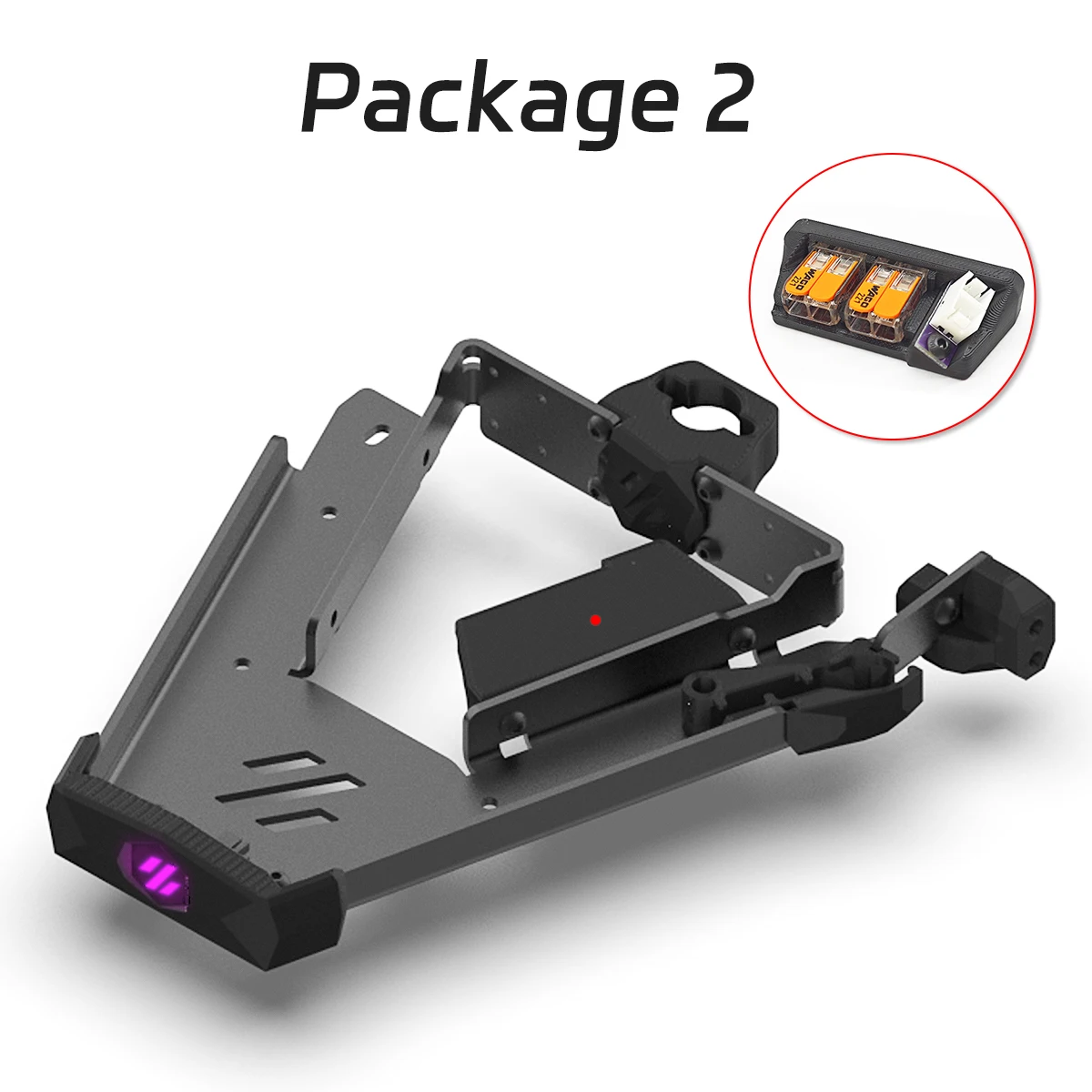 support de plaque de lit en acier kirigami pour imprimante analyste de mise voron
