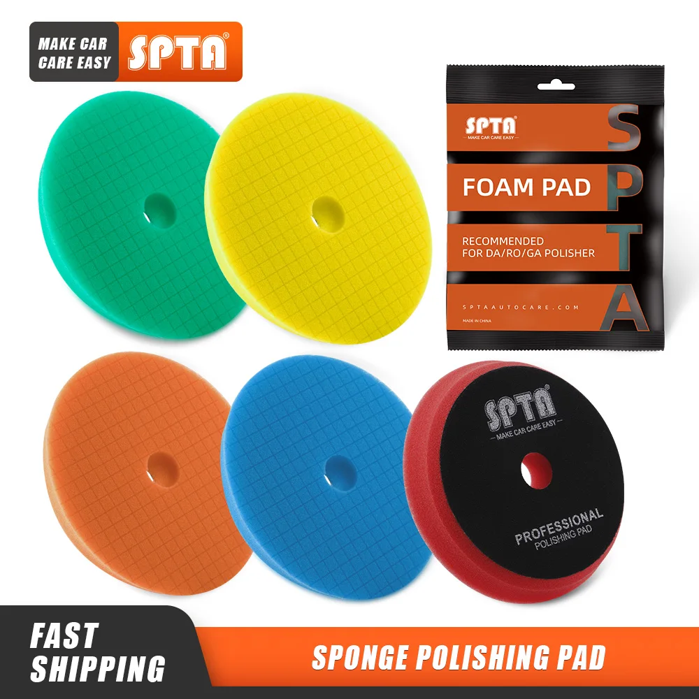 Car Polishing Hook Loop Pad 5