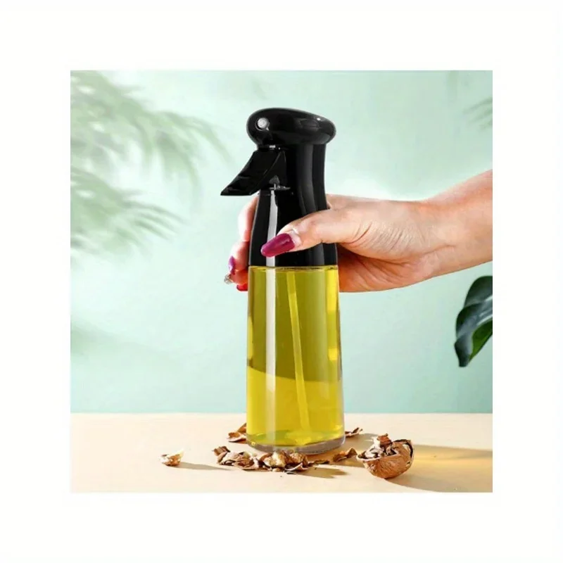1pc Air Pressure Oil Sprayer Bottle Kitchen Oil Control Bottle Bbq Olive Oil Sprayer