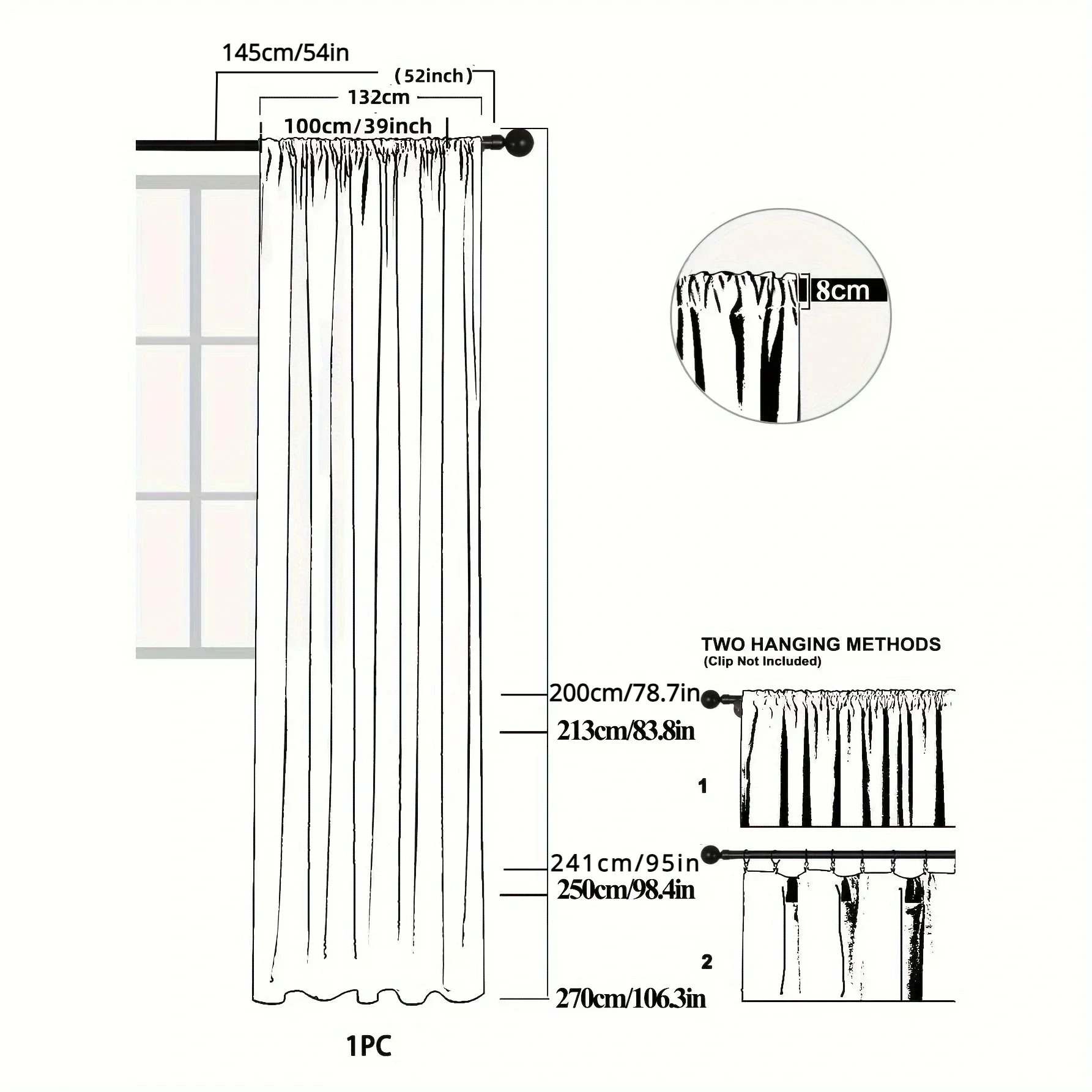 Window Screen Light-proof and Opaque Bedroom Bay Window 2025 New Love Modern Minimalist 1pc Small Butterfly Flower Embroidery 5