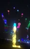 Super high brightness LED lights for big triangle delta soft inflatable kite night flying octopus trilobites ray string lines 6