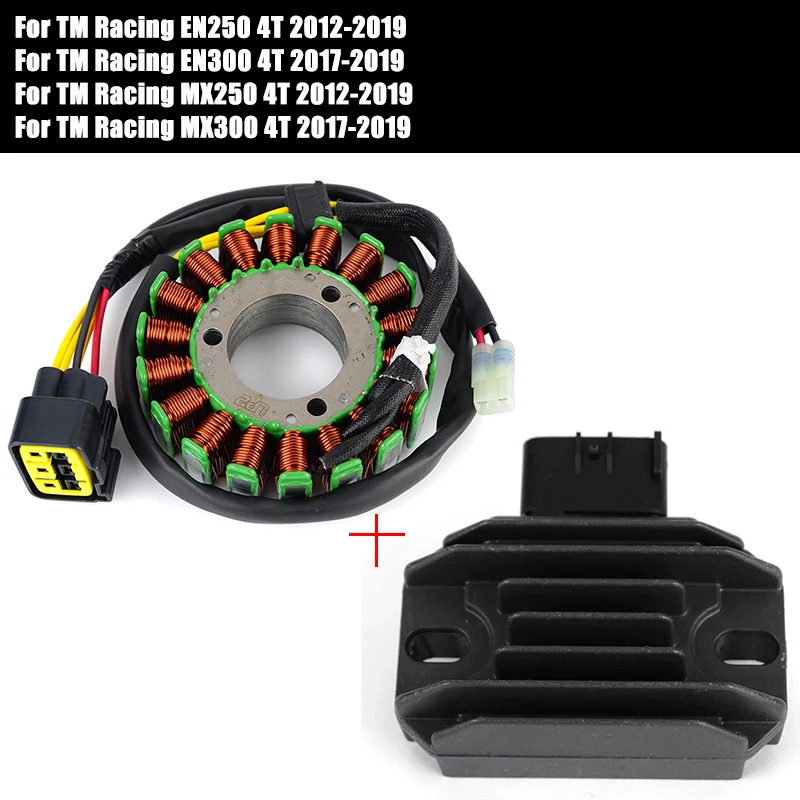 Regolatore Bobina Statore Per Tm Racing En250 En300 Mx250 Mx300 4T En Mx 250 300 2017 2018 2019