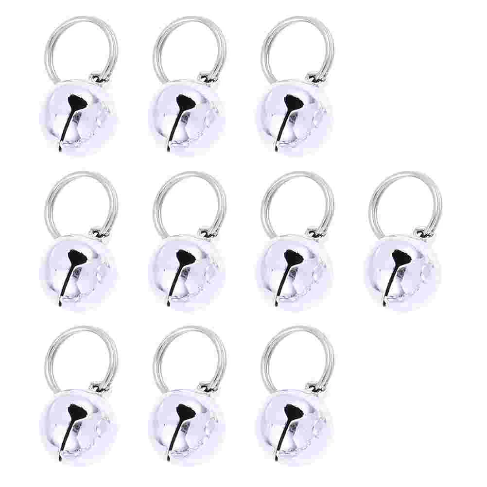 

10pcs Holiday Decoration Bells DIY Bells New Year Ornaments Pet Decorative Bell