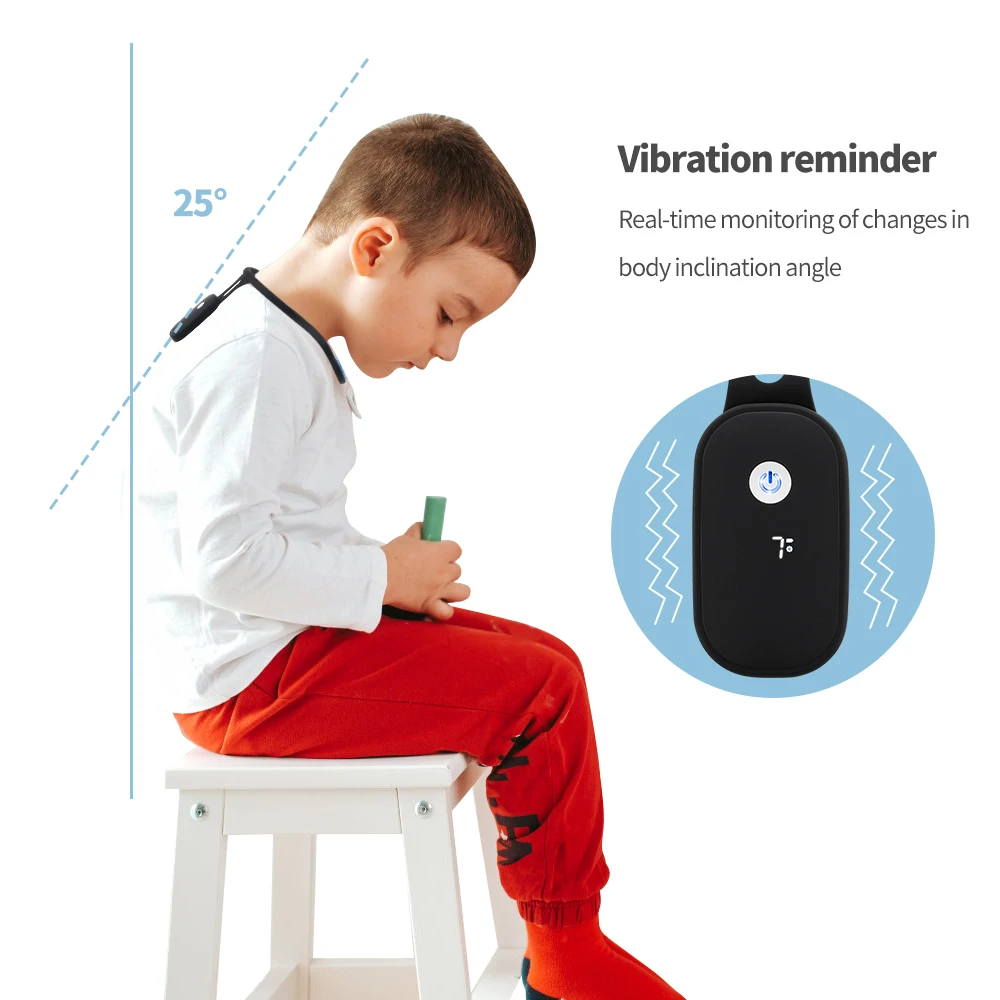Invisible Smart Posture Corrector Device Posture Training Realtime Scientific Ba