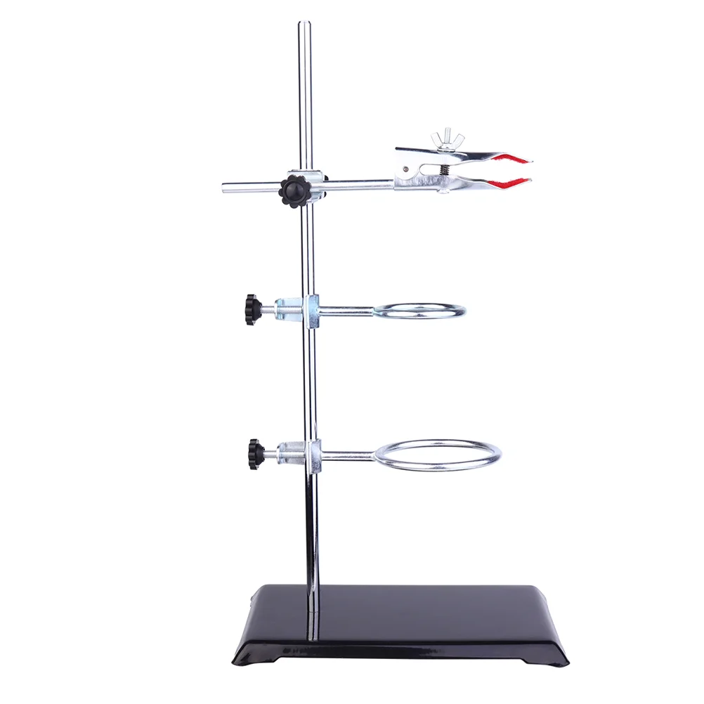 

Experimental Bench Iron Stand Chemistry Funnel Holder Laboratory Metalware Stainless Steel Test Tube Clamp Support Clamps