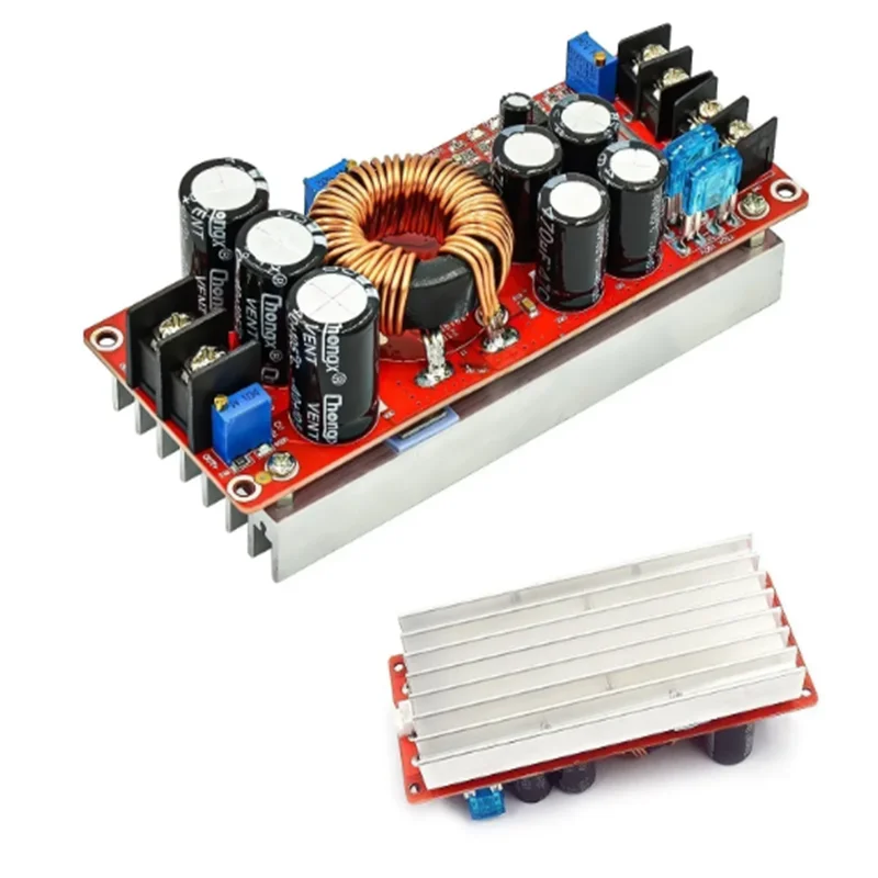 1200W/1800W Gelijkstroomomvormer Boost Auto Step-Up Voedingsmodule 20a 40a 20a Spanningsomvormer Cv Boost Converter Regelaar