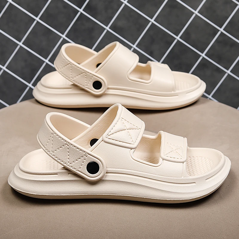 

Couple Summer Sandals Wear-Resistant Beach Outdoor Comfortable Casual Massage Waterproof Slip-on Breathable Non-slip Summer Main