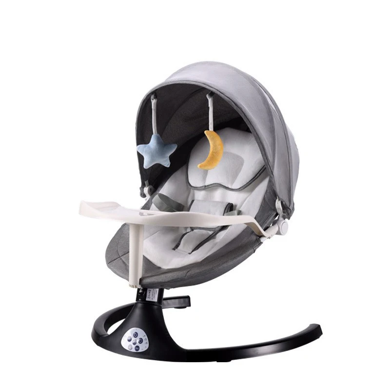 

Portable Crib Baby Automatic Electric Nest Cradle Swing Bassinets Cot Bed Set