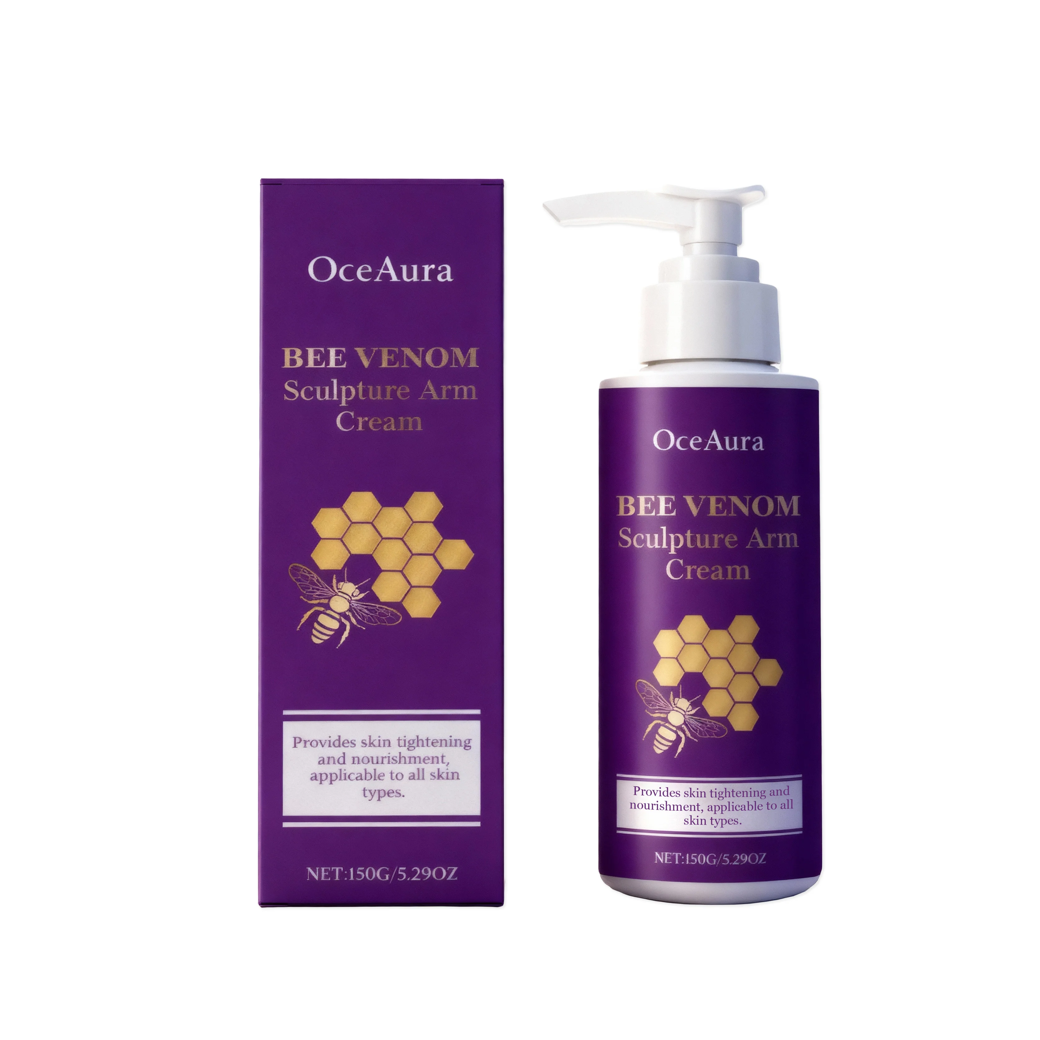 Bee Venom Arm Moisturizer - Nourishing & Gentle Care for Arms, Body Hydration, Daily Care Cream