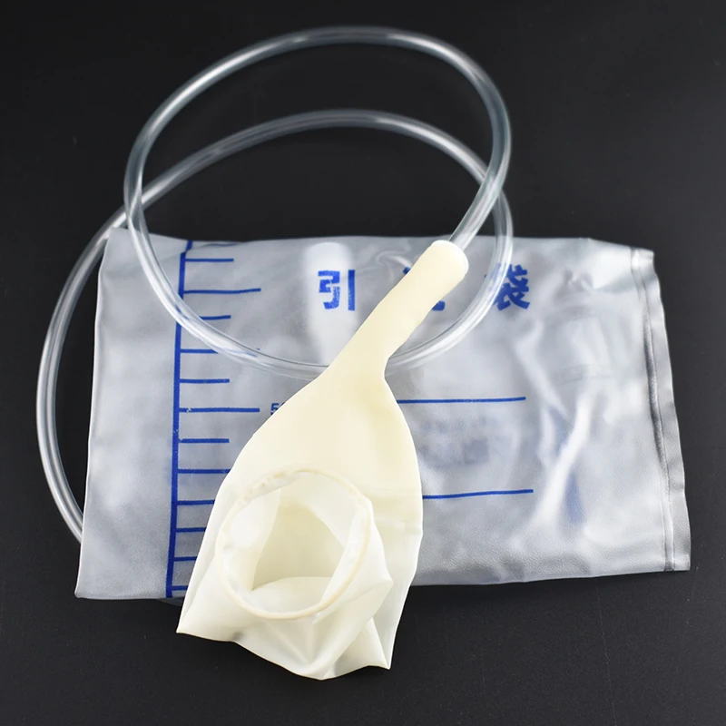 5Pcs Incontinence Urinal Pee Holder Bag Breathable Leakproof Urine Collector Bedridden Adult Toilet Catheter Female Male Elderly