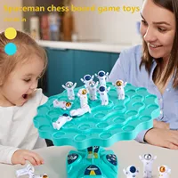 1pc Spaceman Balance Tree Toy set Puzzle Balance Tree kids Montessori Balancing toy Parent-Child Interaction Table Games 1