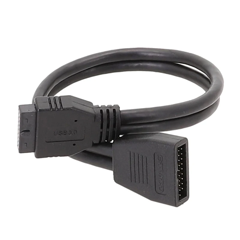 

Материнская плата USB 19-контактный разъем «папа» на 19-контактный 20-контактный разъем «мама» Кабель-переходник Встроенный 96BA
