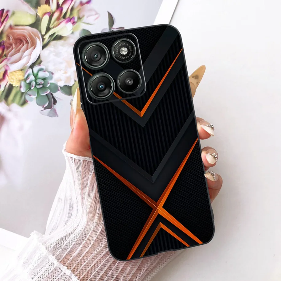 Floral Soft Silicone Bumper Case for Motorola Moto G Series